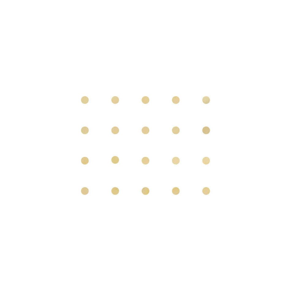 Yellow Vintage Pearloid Celluloid Dot Inlays - 5mm, Pack of 20, Circle