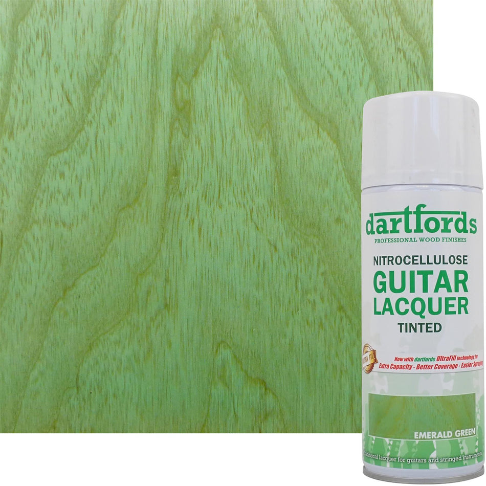 Emerald Green Nitrocellulose Guitar Lacquer - 400ml Aerosol