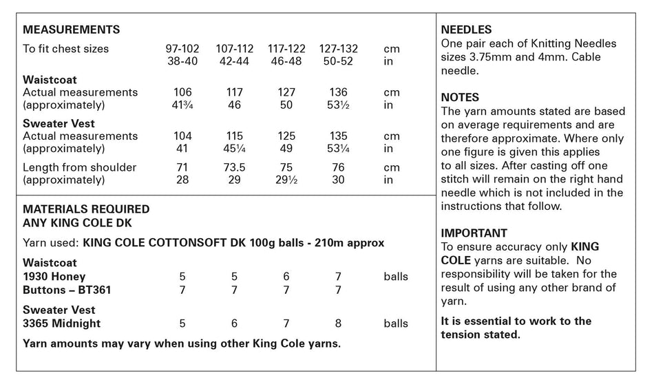 6038 Pattern