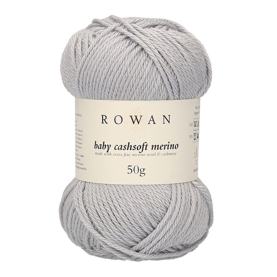 Baby Cashsoft Merino Silver 106 57% Wool 33% Acrylic 10% Chasmere Yarn - 50g