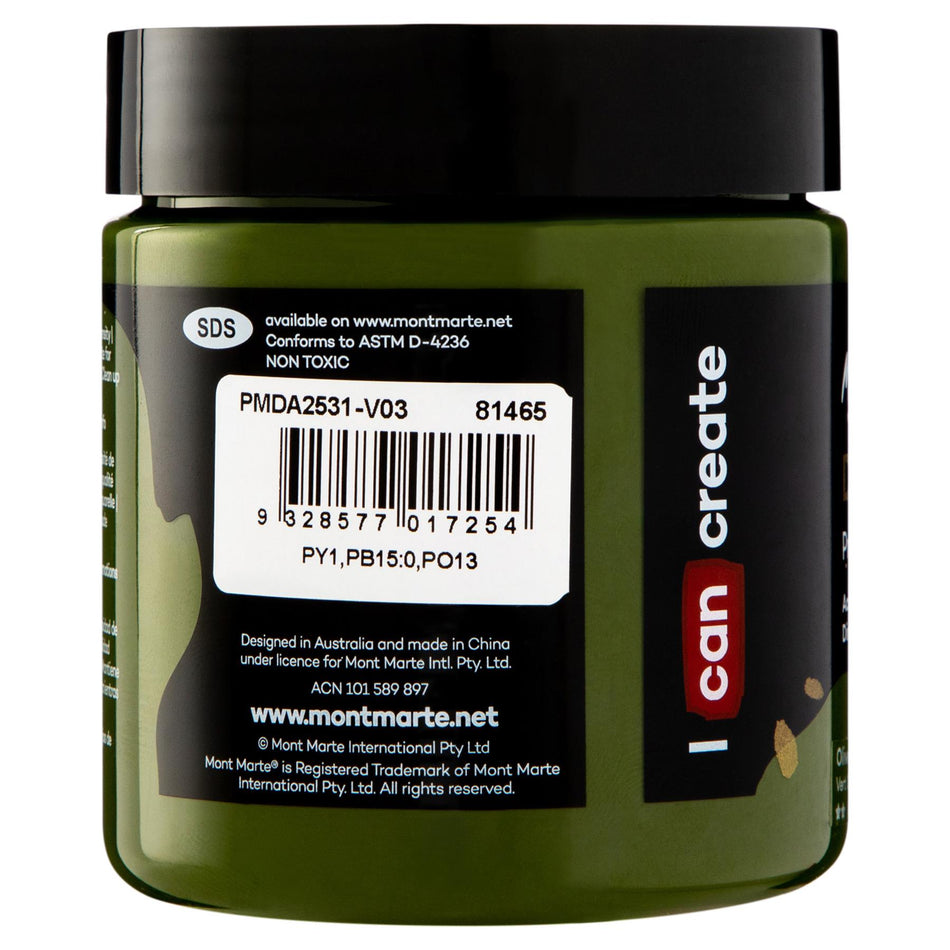 PMDA2531 Olive Green Dimension Acrylic - 250ml