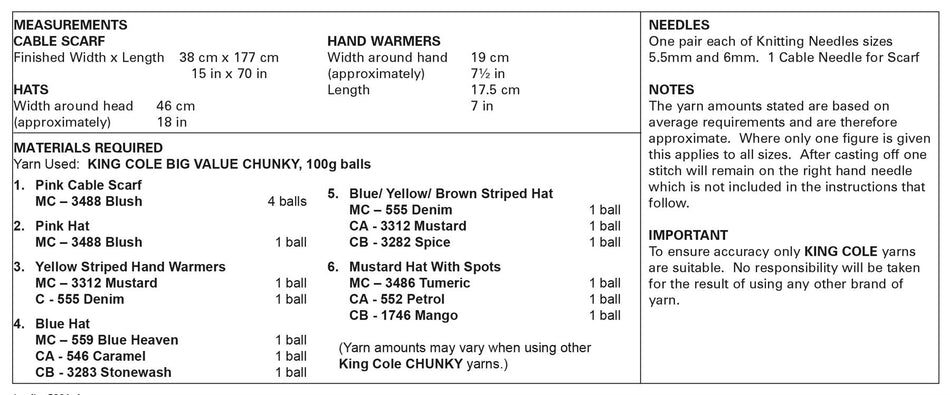 5861 Pattern