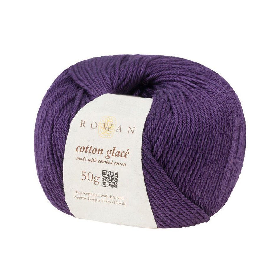 Cotton Glacé Bcurrant Rg862 100% Cotton Yarn - 50g