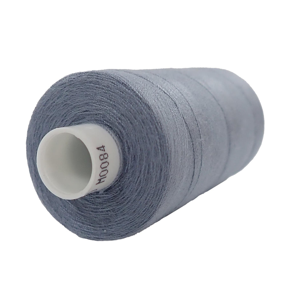 M0084 Grey Spun Polyester Sewing Thread - 1000M