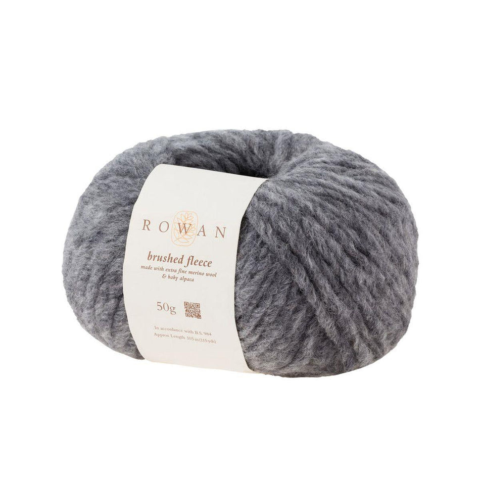 Brushed Fleece Crag 253 65% Wool 30% Alpaca 5% Polyamide Yarn - 50g