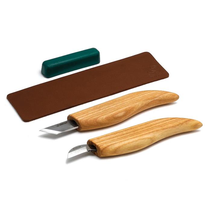 S04 Chip Carving Knives Set (2 Knives + Accessories)