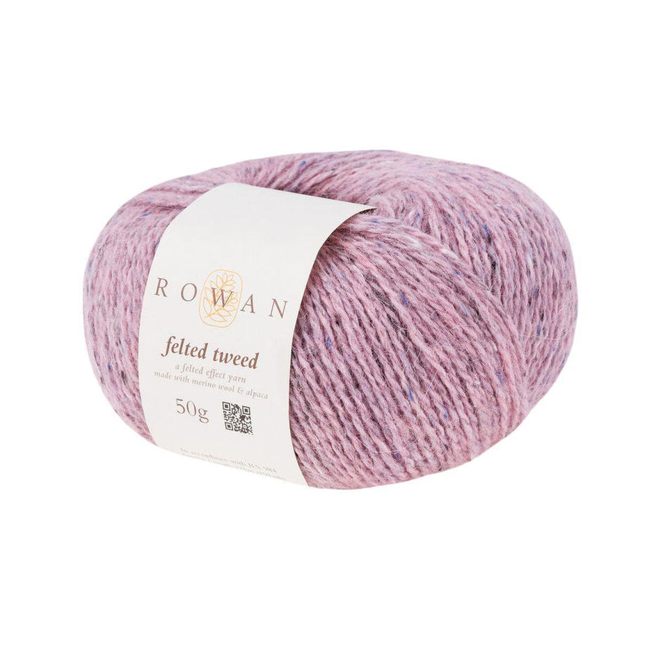 Felted Tweed Frozen 185 50% Wool 25% Alpaca 25% Viscose Yarn - 50g