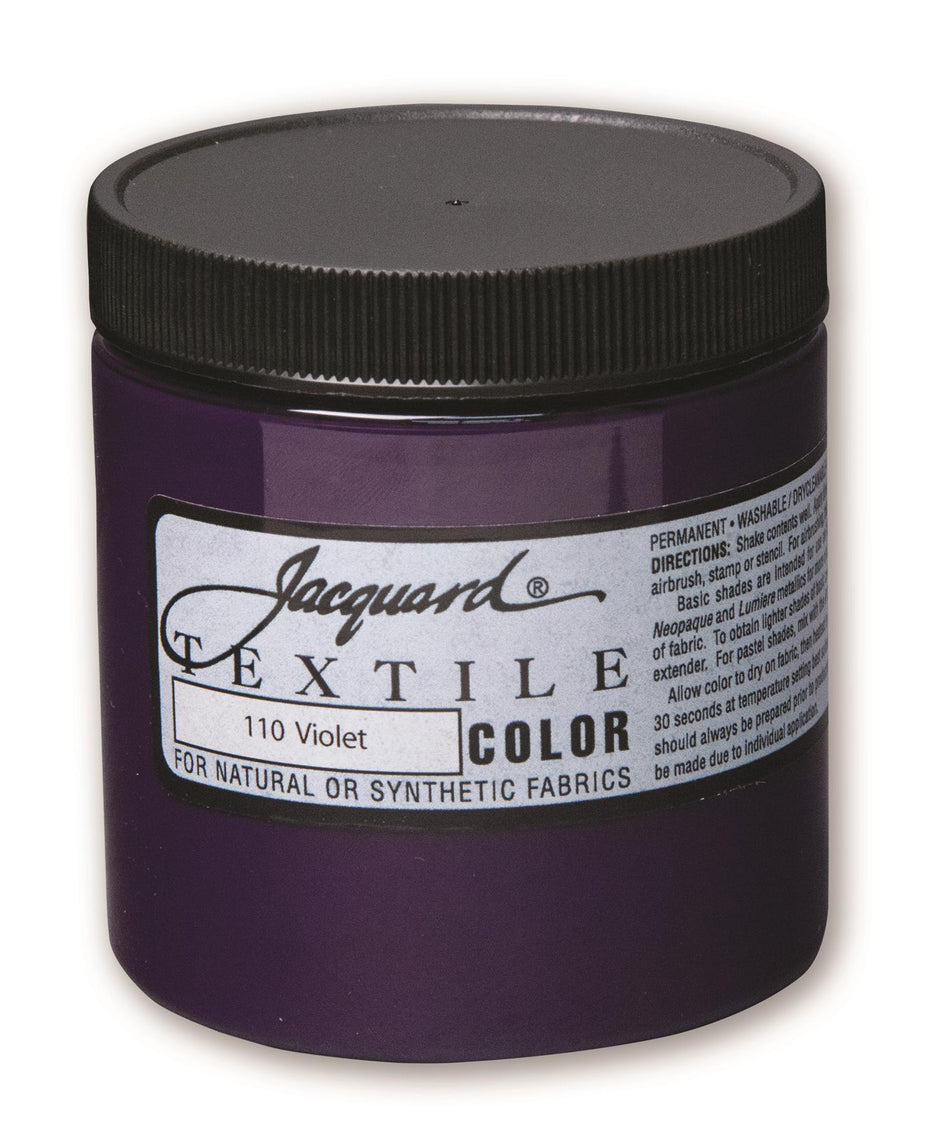 JAC2110 110 Violet Textile Paint - 8 fl oz