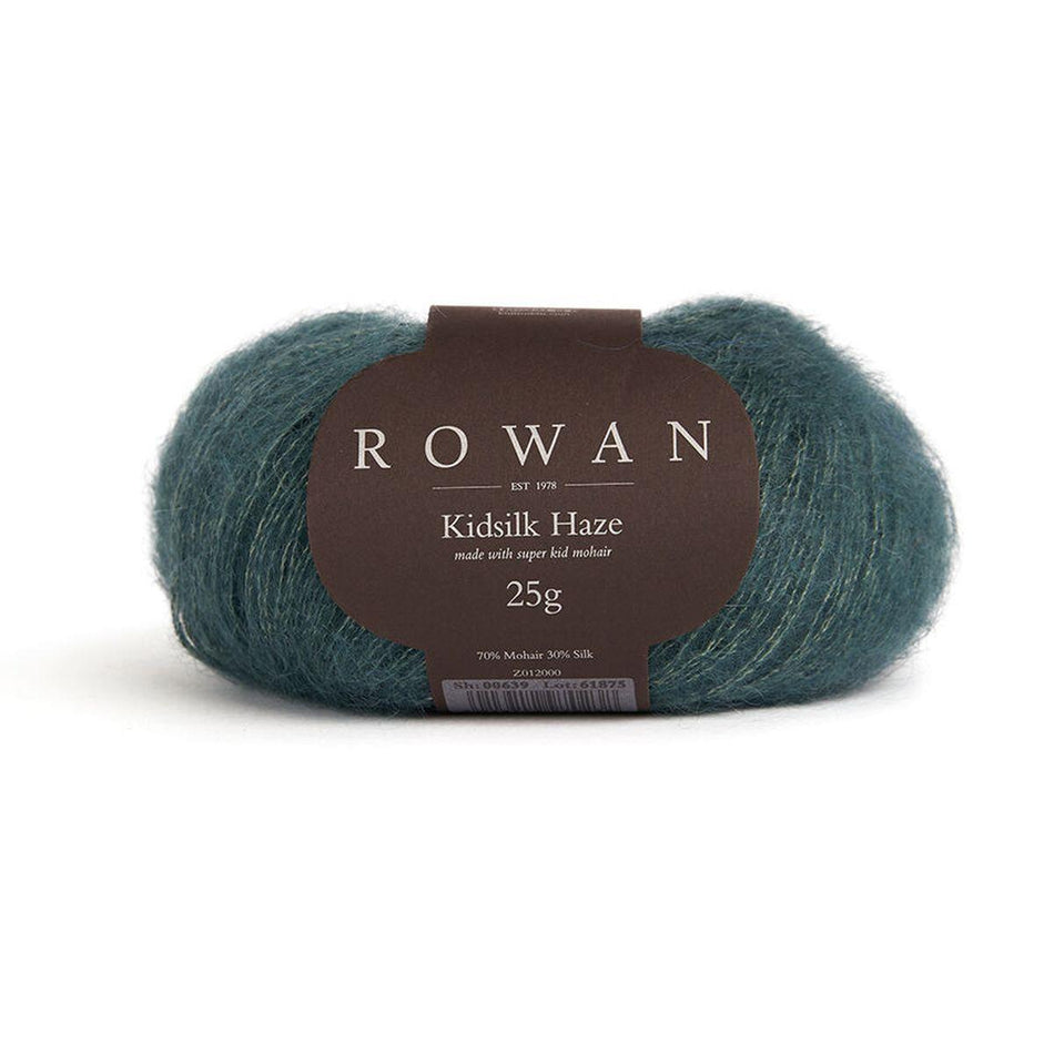 Kidsilk Haze Aegean 724 70% Mohair 30% Silk Yarn - 25g