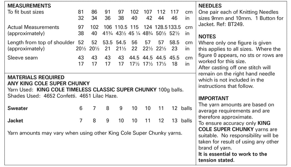 5829 Pattern