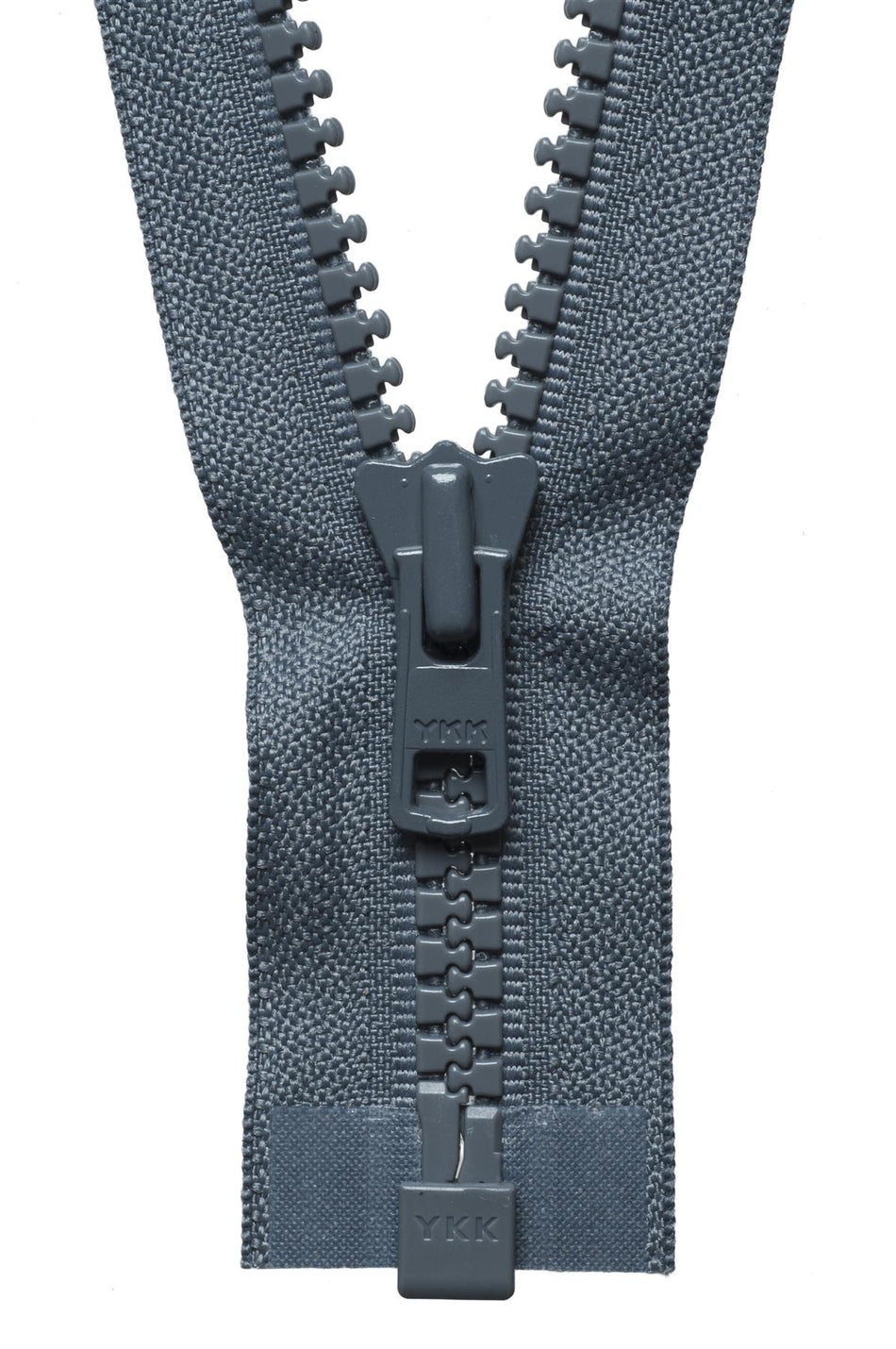 Dark Grey Vislon Heavyweight Open-End Zip - 76Cm