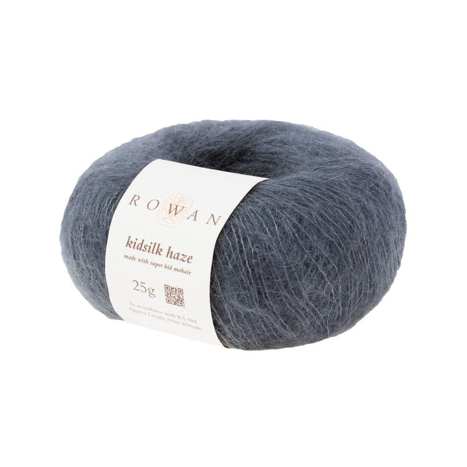 Kidsilk Haze Anthra. 639 70% Mohair 30% Silk Yarn - 25g