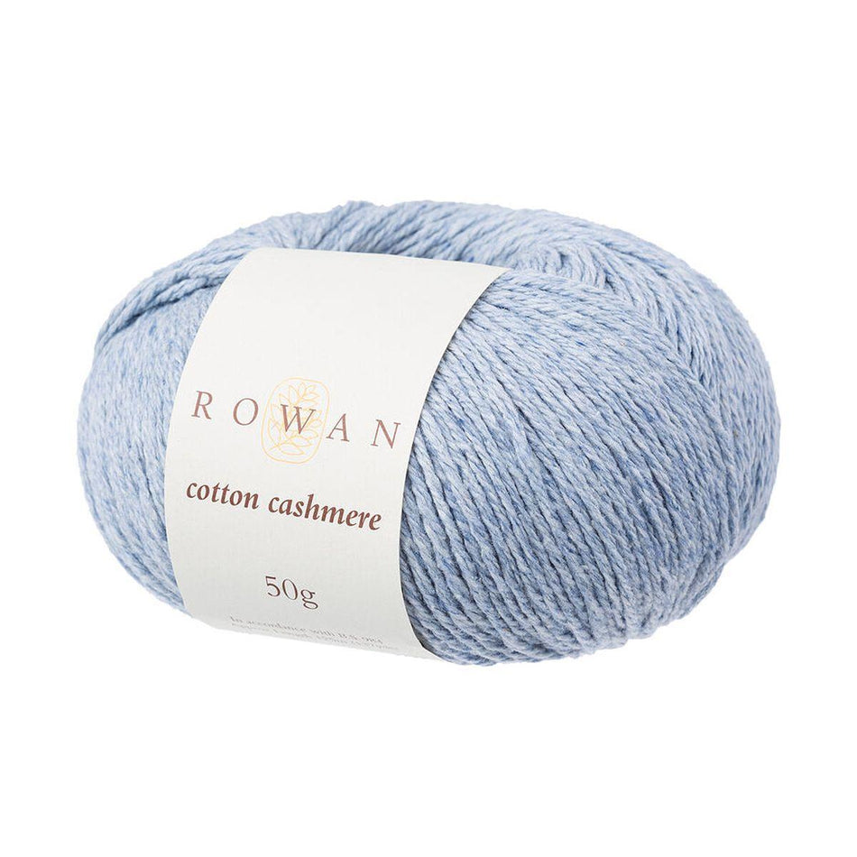 Cotton Cashmere M. Sky 221 85% Cotton 15% Cashmere Yarn - 50g