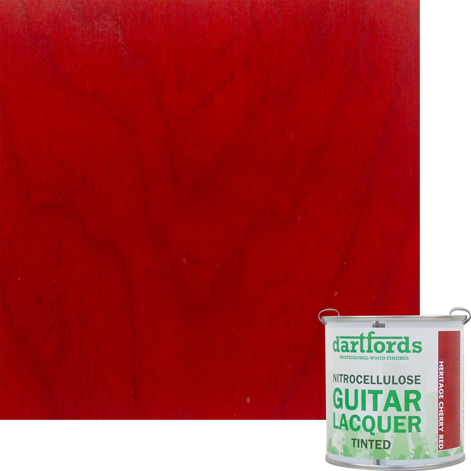 Heritage Cherry Red Nitrocellulose Guitar Lacquer for Spray Guns