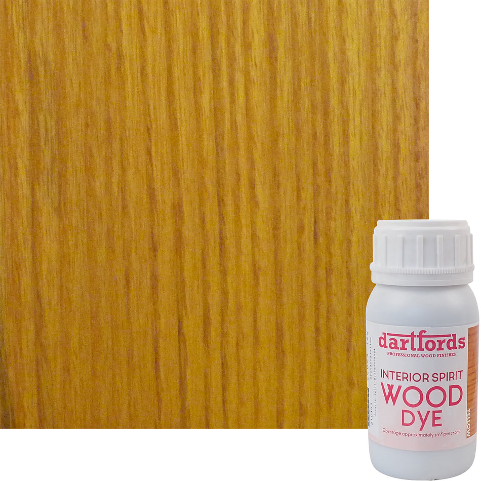 Yellow Interior Spirit Based Wood Dye