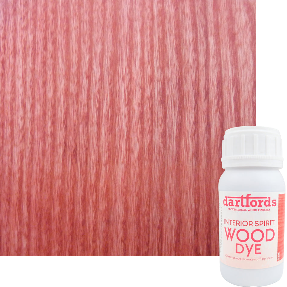 Red Interior Spirit Based Wood Dye