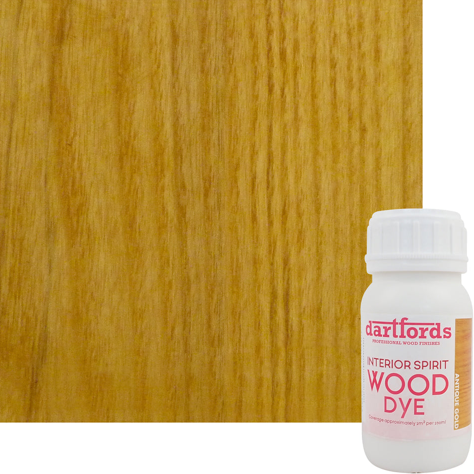 Antique Gold Interior Spirit Based Wood Dye