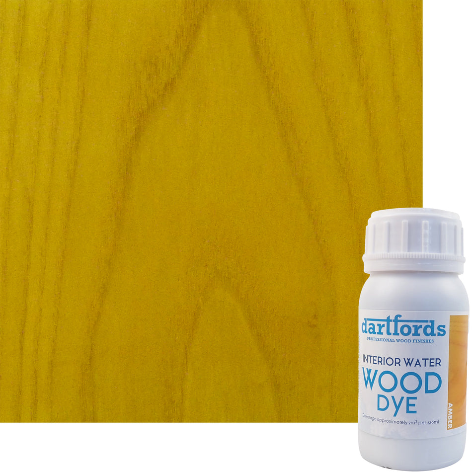 Amber Interior Water Based Wood Dye