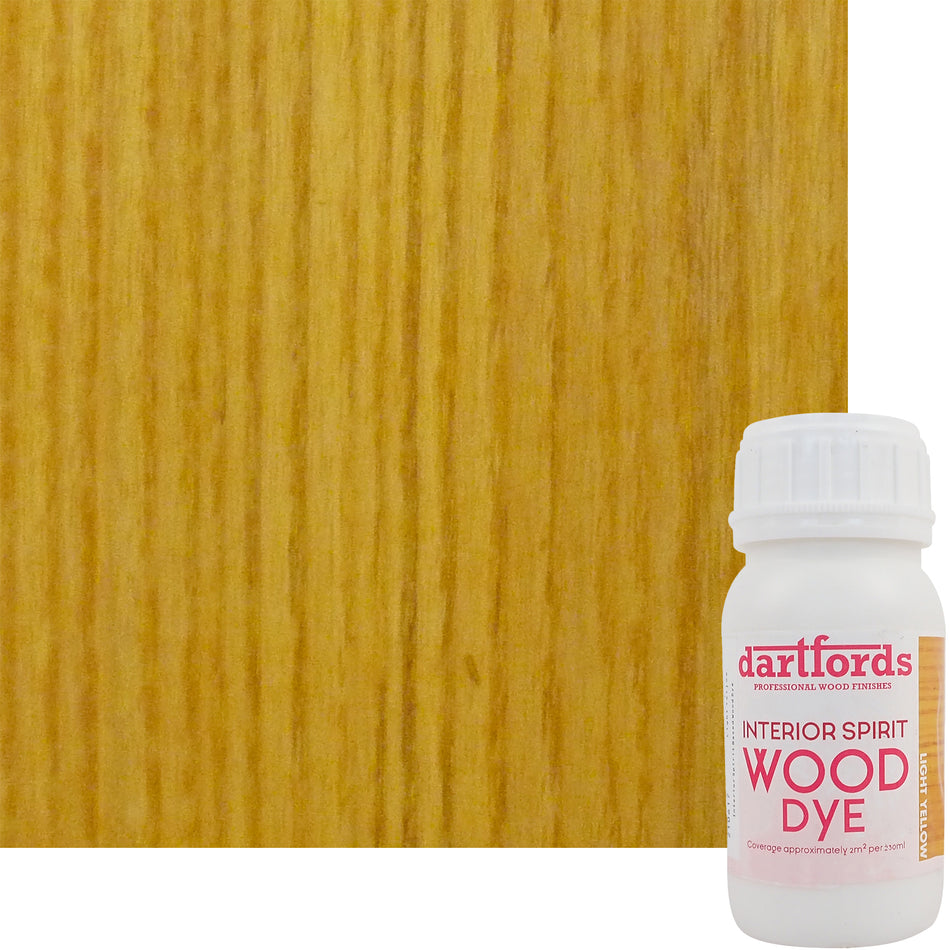 Light Yellow Interior Spirit Based Wood Dye