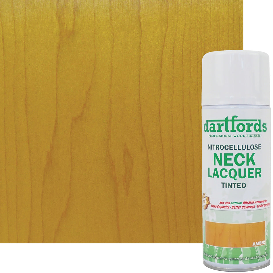 Amber Nitrocellulose Guitar Neck Lacquer - 400ml Aerosol