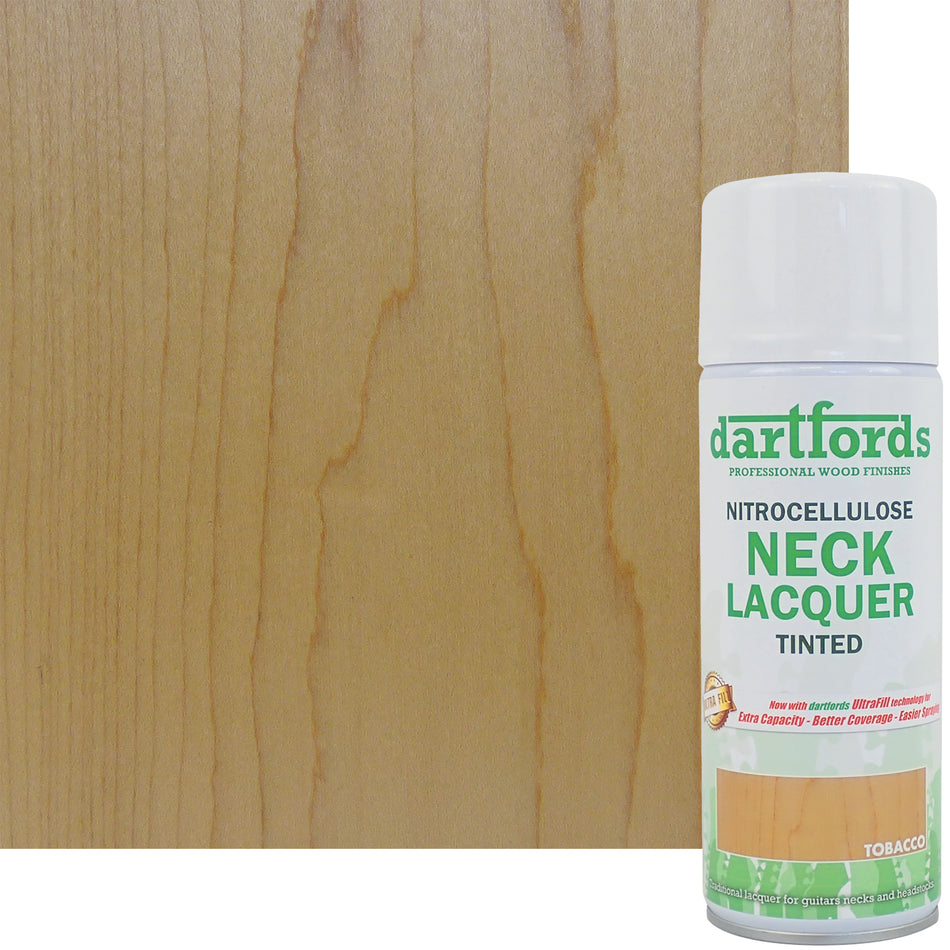 Tobacco Nitrocellulose Guitar Neck Lacquer - 400ml Aerosol