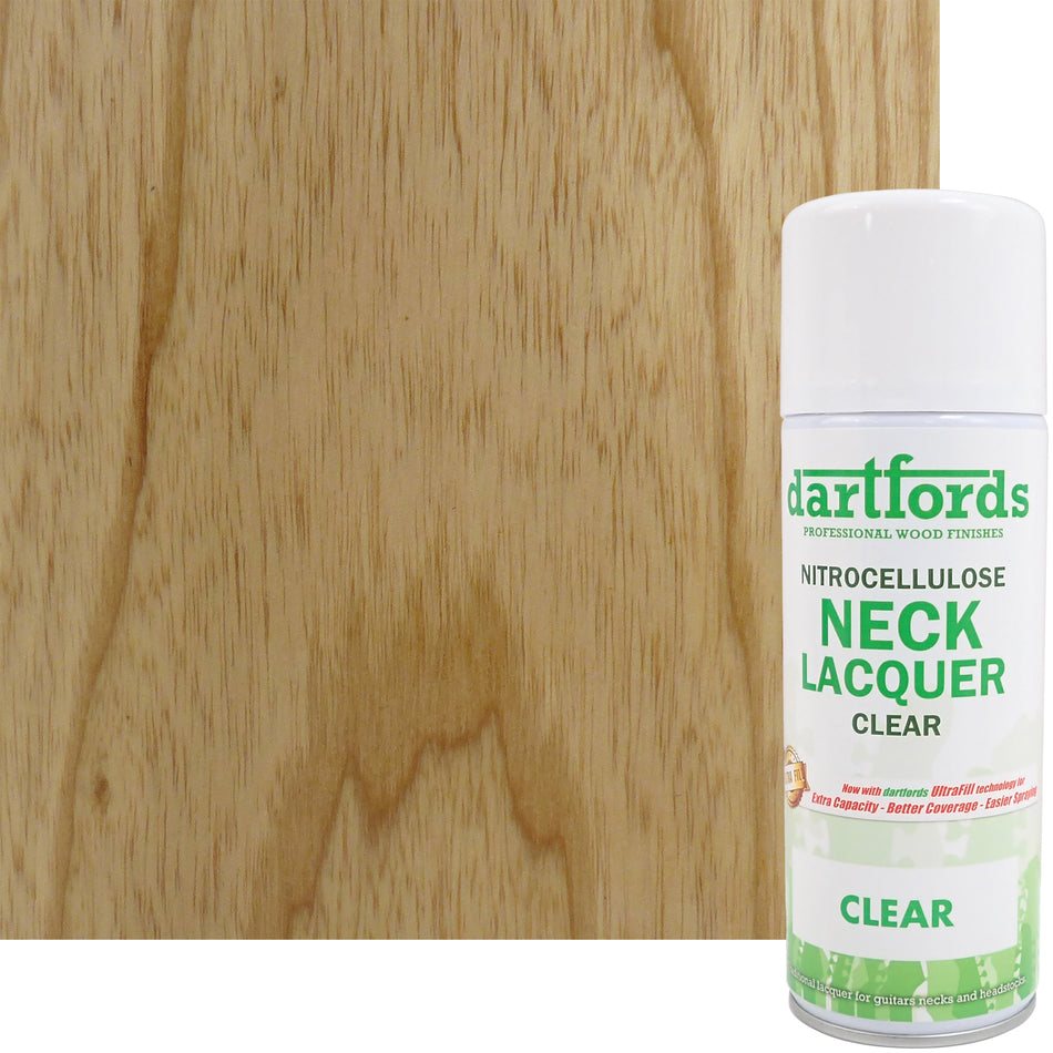 Clear Nitrocellulose Guitar Neck Lacquer - 400ml Aerosol