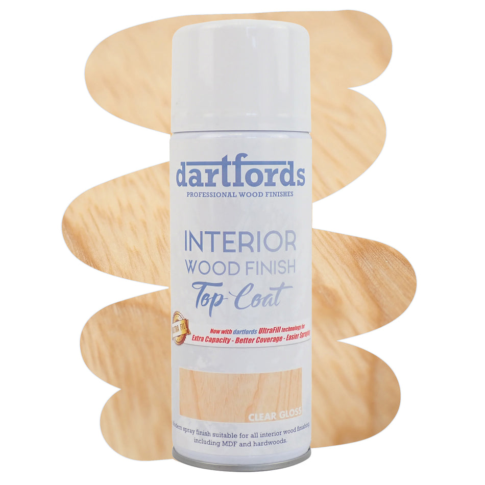 Gloss Clear Interior Wood Finish - 400ml Aerosol