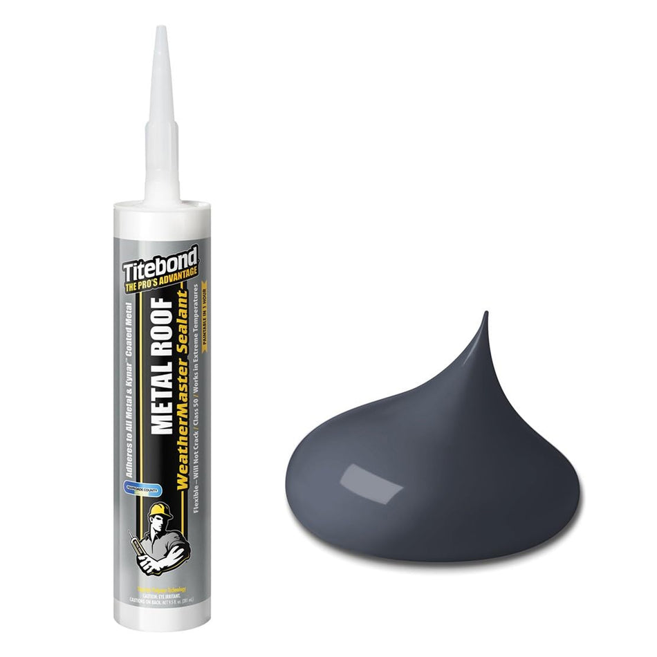 [Titebond] 46921 Grey Weathermaster Sealant - 9.5 oz. Cartridge