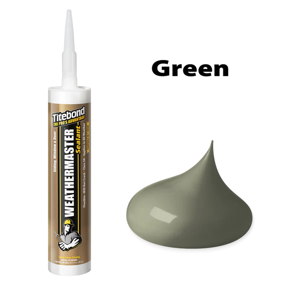 [Titebond] 49241 Green Weathermaster Sealant - 9.5 oz. Cartridge