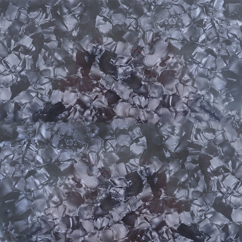 Black Pearloid Celluloid Sheet