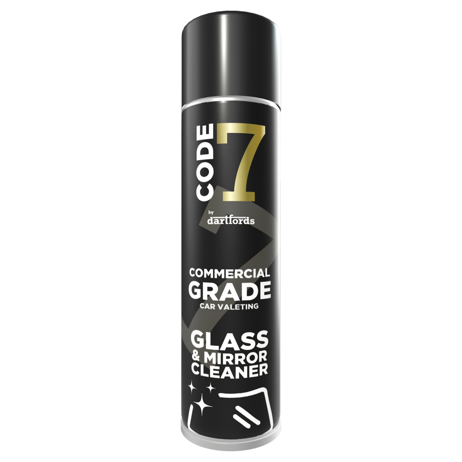 [dartfords] Code 7 Glass Cleaner - 600ml Aerosol