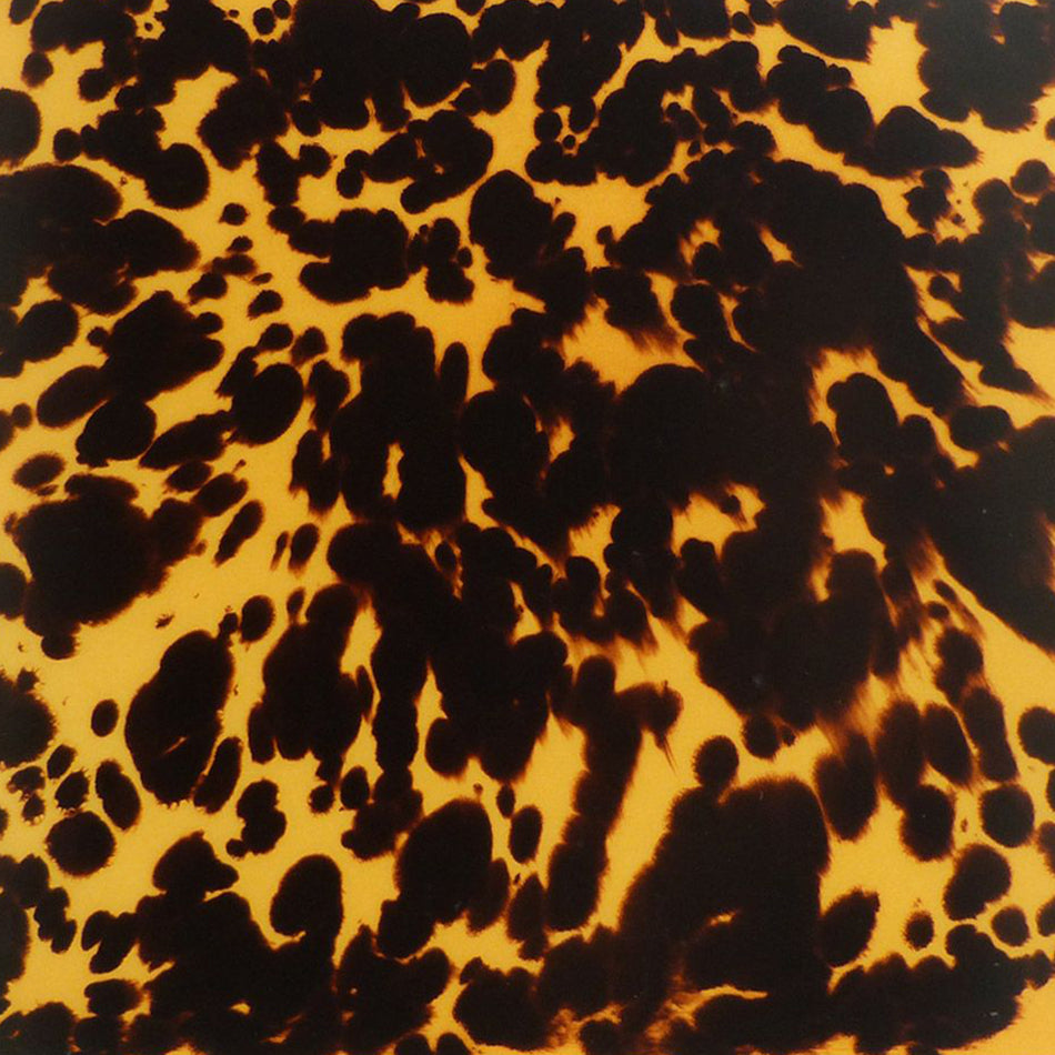 Spotted Tortoiseshell PVC Acoustic Guitar Pickguard Sheet - 290x180x0.5mm, Adhesive Backing