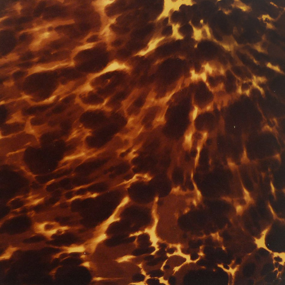 Brown Dark Tortoiseshell PVC Acoustic Guitar Pickguard Sheet - 290x180x0.5mm, Adhesive Backing