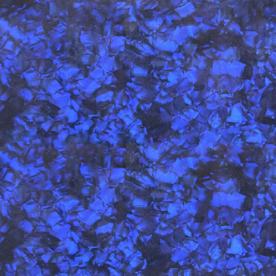 Blue Pearloid Celluloid Sheet