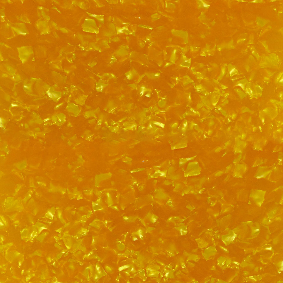 Yellow Pearloid Celluloid Sheet