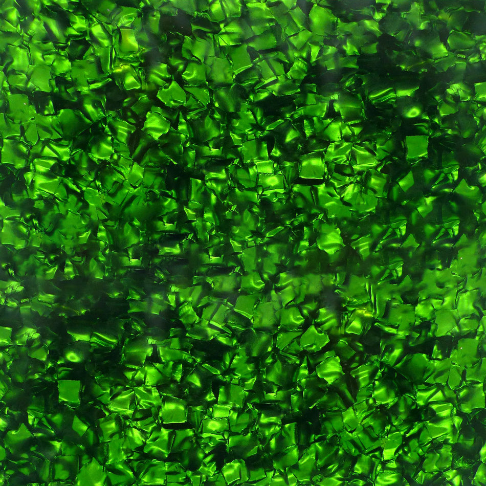 Green Pearloid Celluloid Sheet