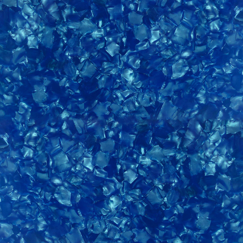 Cyan Pearloid Celluloid Sheet