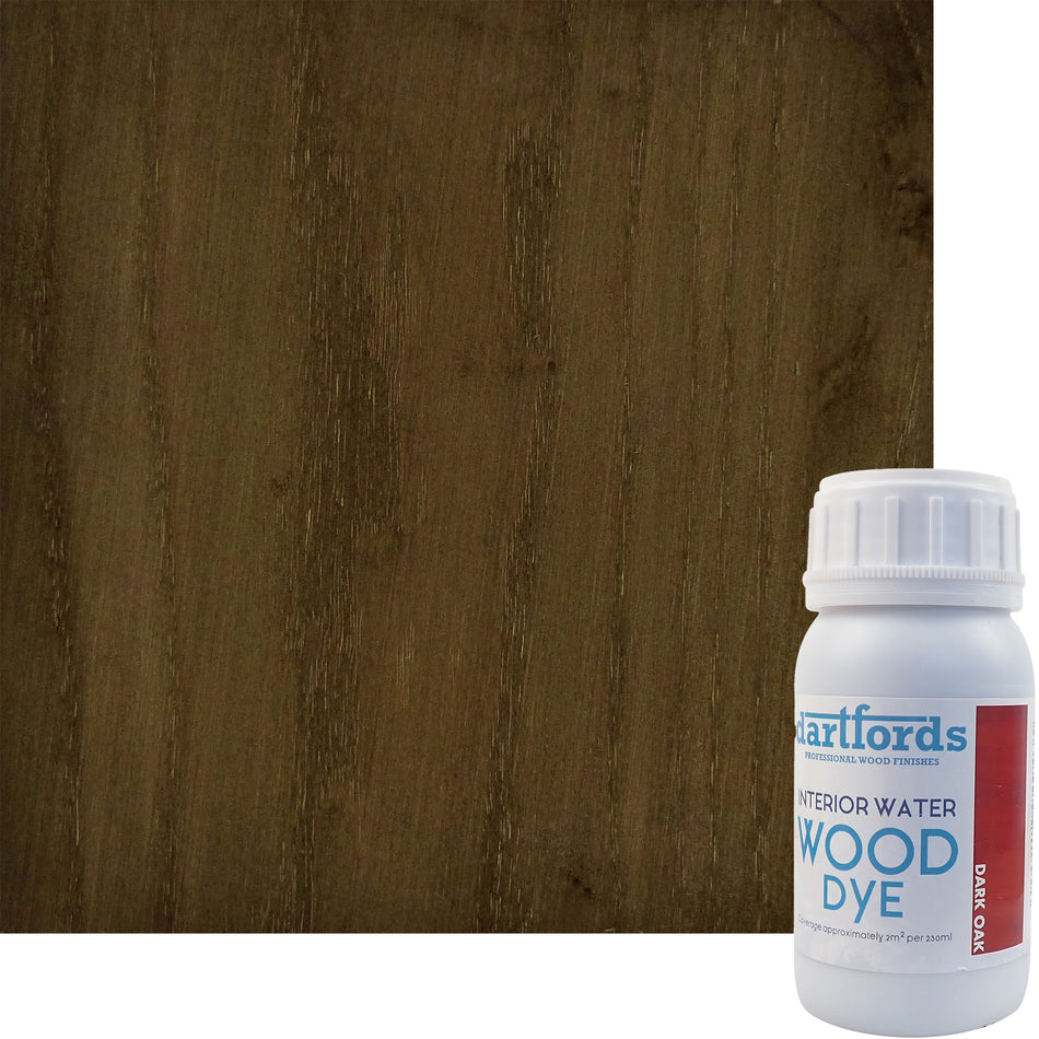 Dark Oak Interior Water Based Wood Dye