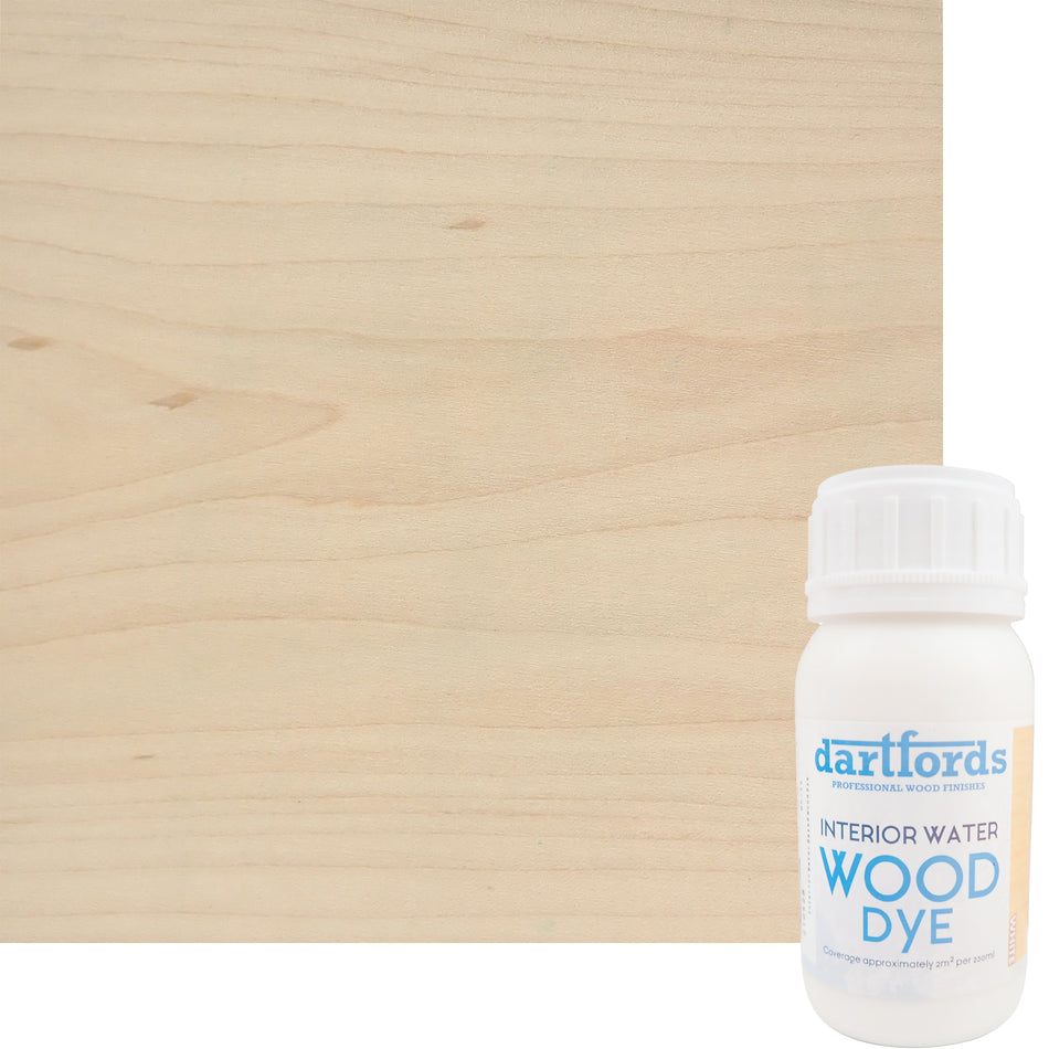 White Interior Water Based Wood Dye