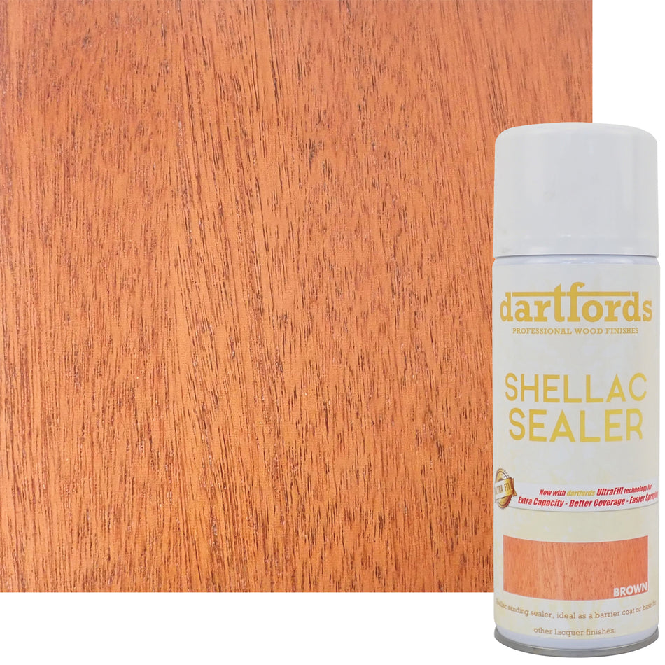 Brown Clear Shellac Sealer - 400ml Aerosol