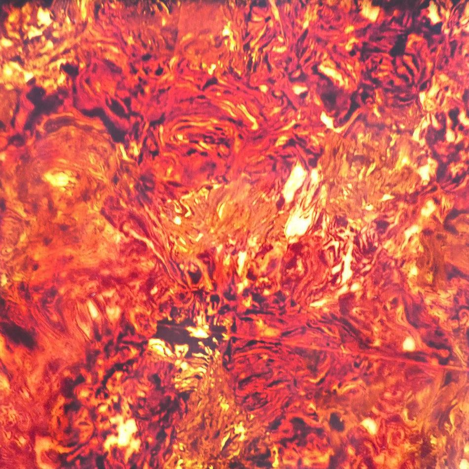 Tortoiseshell Celluloid Drum Wrap - 1600x700x0.5mm