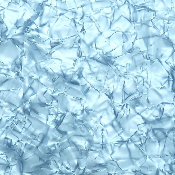 Grey Large Pearloid Celluloid Drum Wrap - 1600x700x0.5mm