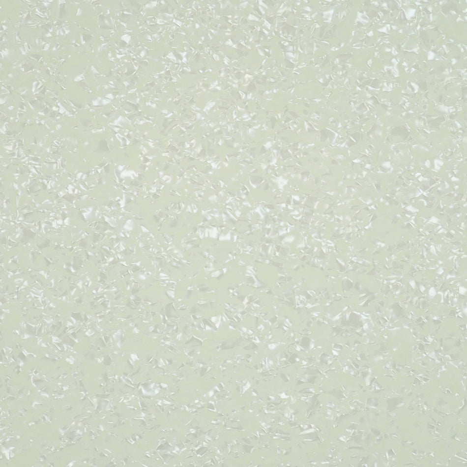Mint Green Pearloid PVC Electric Guitar Pickguard Sheet - 430x290x2.5mm, 4-Ply