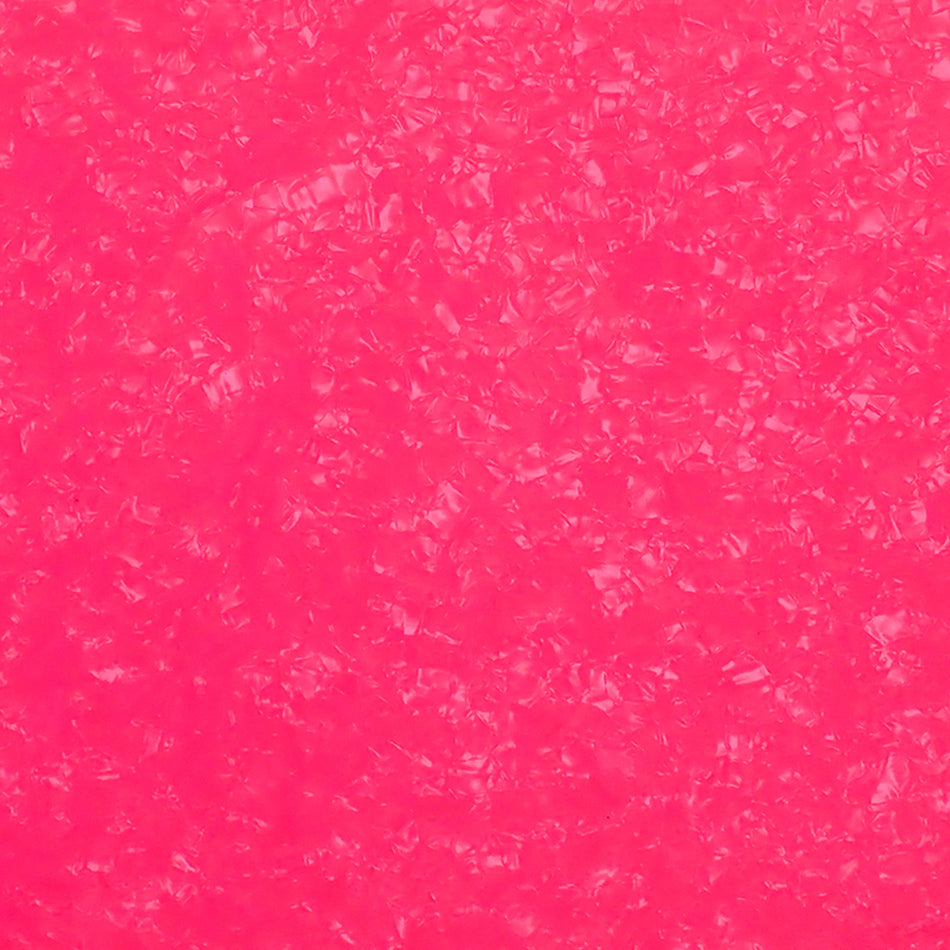 Pink Pearloid PVC Electric Guitar Pickguard Sheet - 430x290x2.5mm, 4-Ply