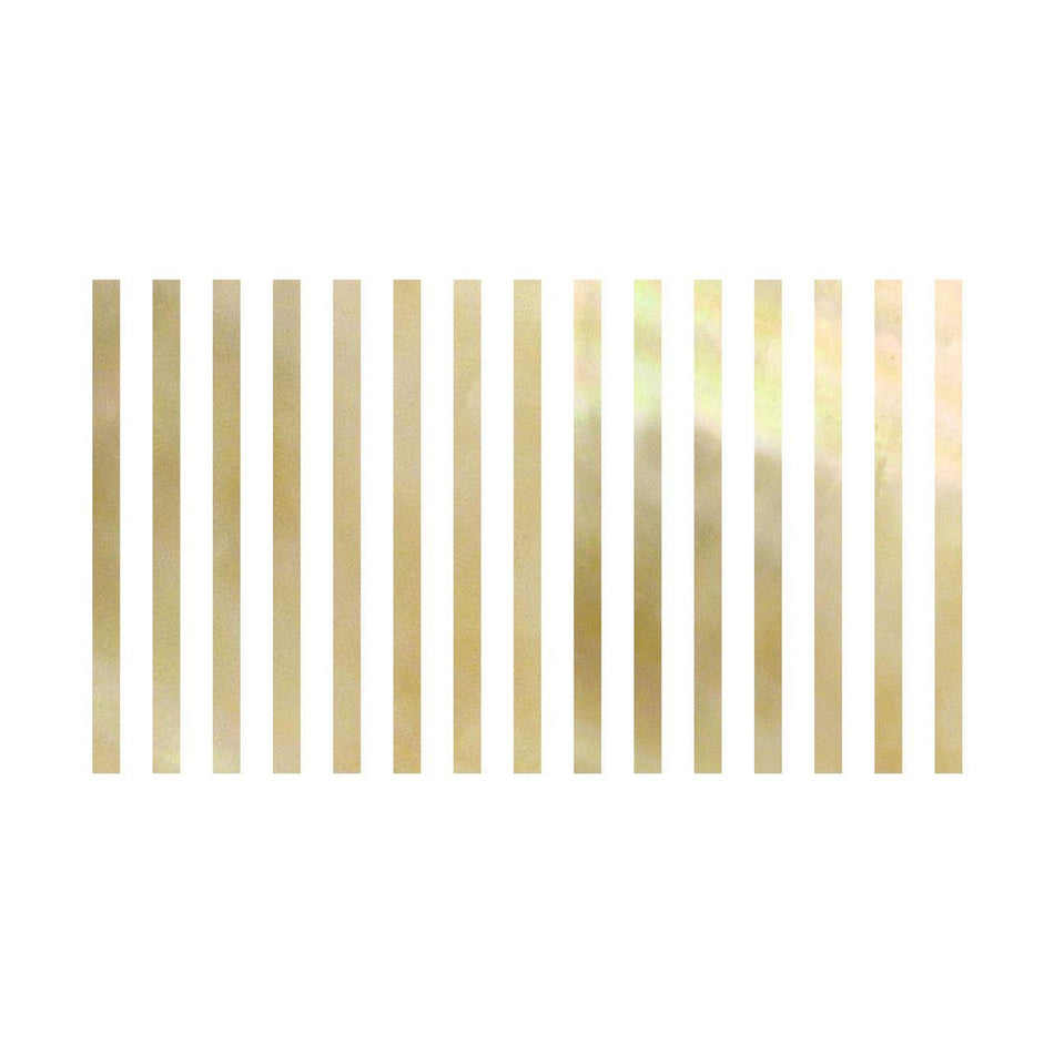 Gold Mother of Pearl Straight Guitar Purfling - 25.4x1.6mm