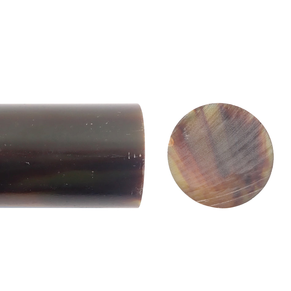 Brown Tortoiseshell Polyester Turning Blank