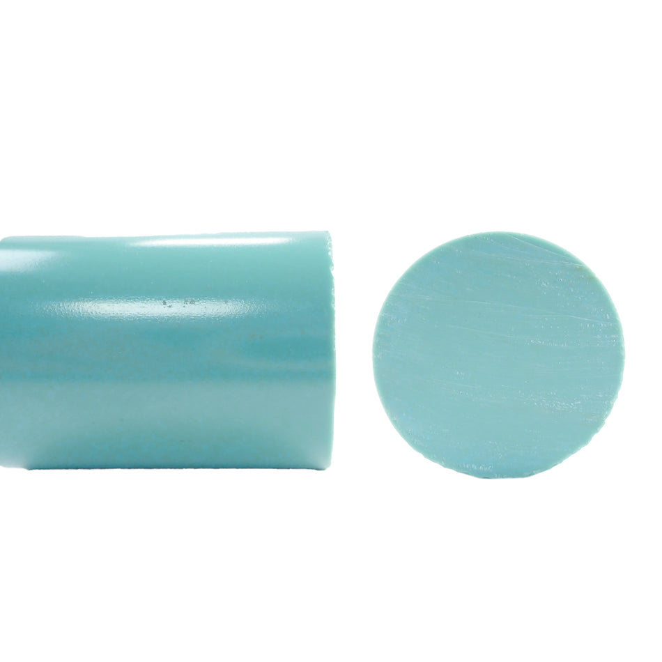 Turquoise Blue Polyester Turning Blank