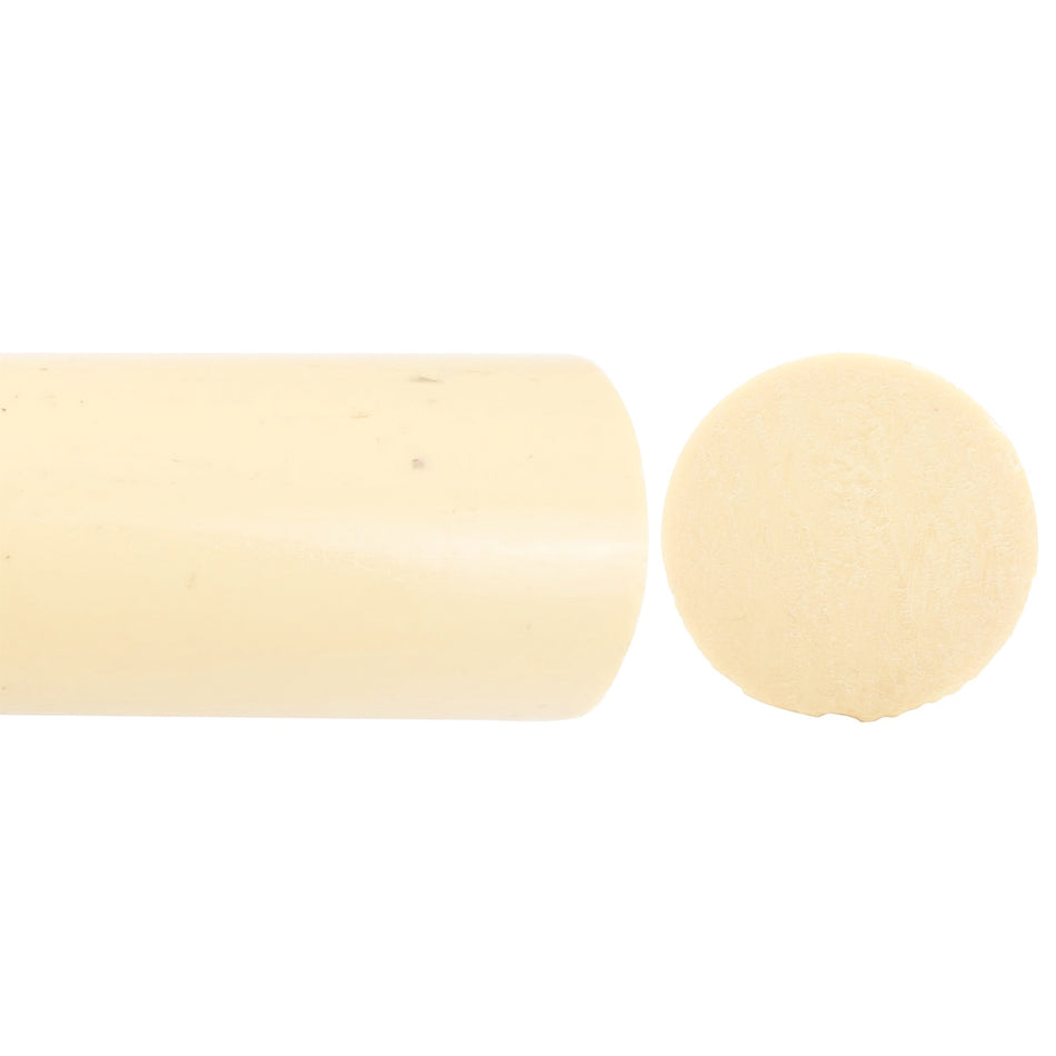 Pale Cream Polyester Turning Blank