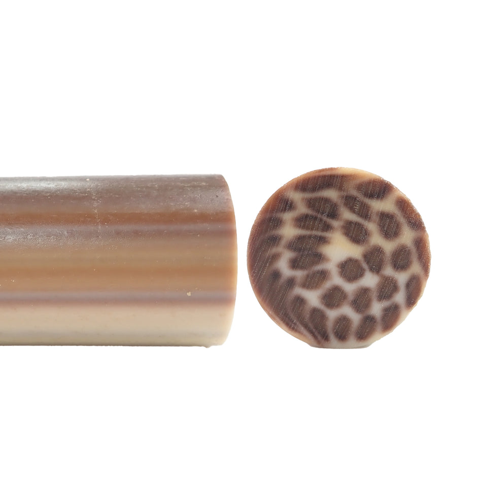 Brown Leopard Polyester Turning Blank