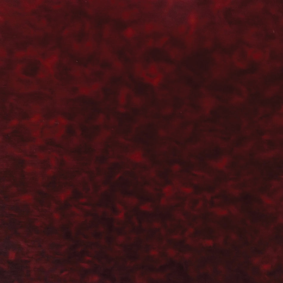 Red Combed Pearloid Cellulose Acetate Sheet, 4mm Thick